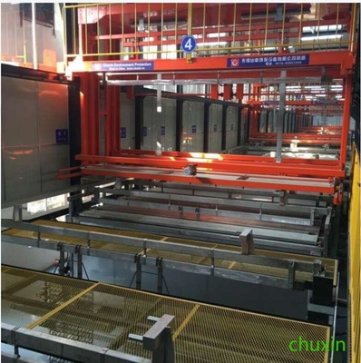 Automated Plating Line Gümüş Plating için özelleştirilebilir kurulum alanı