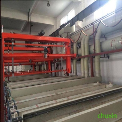 Orta Raylı Galvanizli Endüstriyel Galvanik Makinası