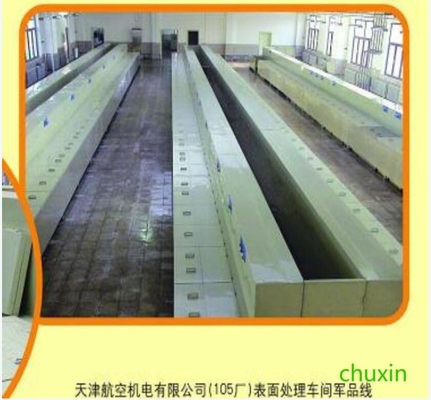 Tianjin Havacılık 105 Fabrikası Çoklu Katlama Çan Yüzey Tedavisi Üretim hattı