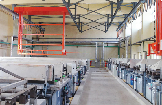 Sonrası servis ve video teknik desteği ile özelleştirilebilir oksidasyon üretim hattı