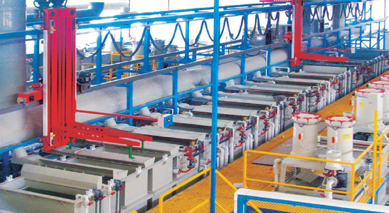 Alüminyum Alaşımlı Tek Kol Endüstriyel Galvanik Makinası