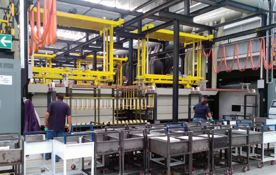 Nikel Krom Aksesuarlar Otomatik Kaplama Hattı OEM