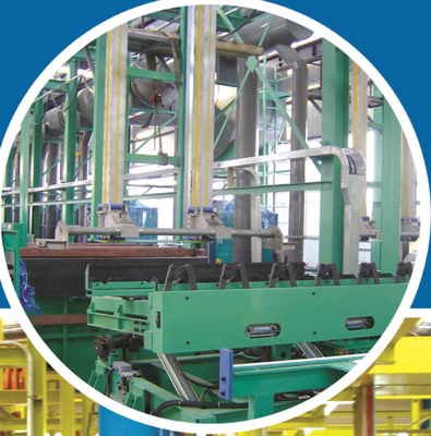 Güney Kore modern (Changzhou fabrikası) galvanik sert krom otomatik üretim hattı