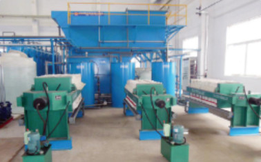 Huaibei madencilik galvanik atıksu arıtma istasyonu
