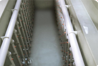 Boş yuvalı püskürtme sistemi Püskürtme kulesi, kimya, elektronik, metalurji, galvanik, tekstil (che) alanlarında yaygın olarak kullanılabilir.